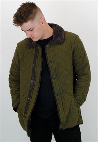 VINTAGE BARBOUR QUILTED JACKET
