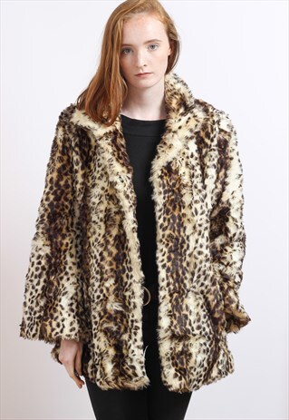 VINTAGE FAUX FUR JACKET