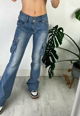 Vintage 90s Cargo Style Jeans
