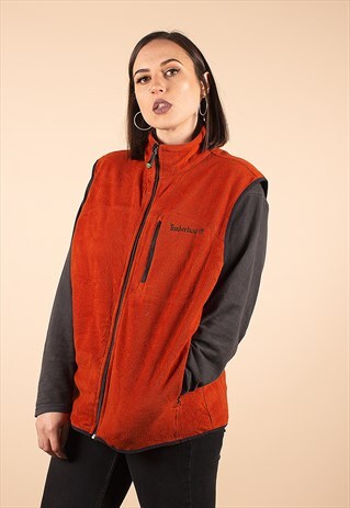 VINTAGE TIMBERLAND FLEECE GILET /R30062