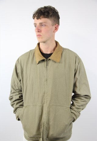 VINTAGE TIMBERLAND KHAKI WORKER JACKET