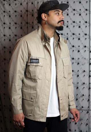 VINTAGE BELSTAFF BEIGE TOURMASTER JACKET