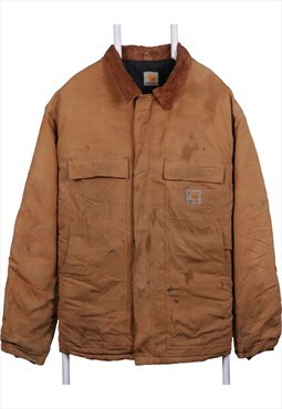 Vintage 90's Carhartt Workwear Jacket Heavyweight Zip Up