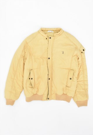 VINTAGE TRUSSARDI WINDBREAKER JACKET YELLOW