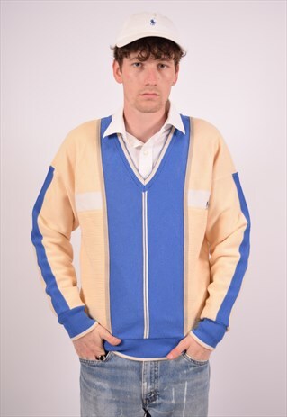 VINTAGE GABICCI JUMPER SWEATER YELLOW