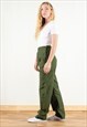 VINTAGE 90'S MILITARY WOMEN PANTS 