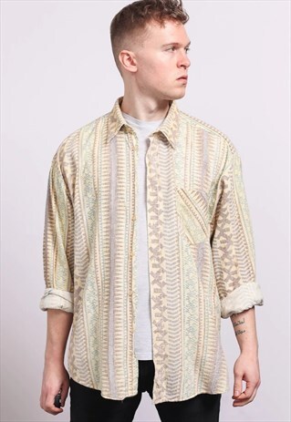 VINTAGE AZTEC SHIRT 90S