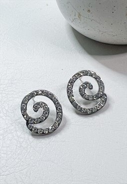 Sparkle Swirl Earrings