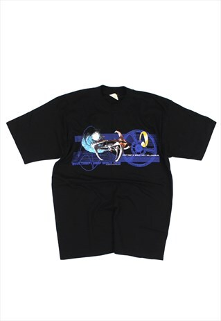 1999 STAR TREK: DEEP SPACE NINE BLACK T-SHIRT