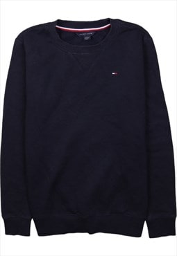 Vintage 90's Tommy Hilfiger Sweatshirt Crew Neck Navy