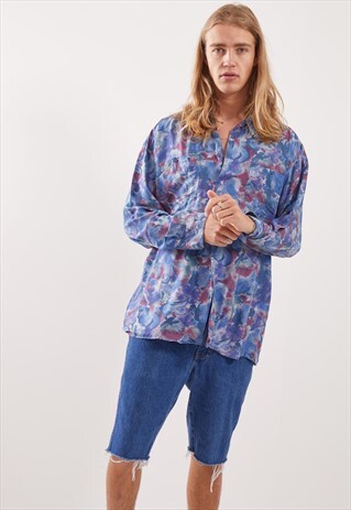 VINTAGE PATTERNED FESTIVAL LONG SLEEVE SHIRT