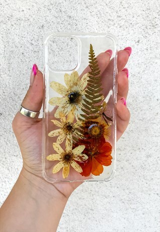 DRIED FLOWER PHONE CASE/ PHONE COVER