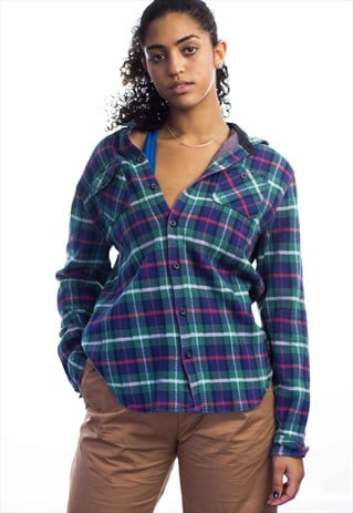 VINTAGE RALPH LAUREN CHECKED SHIRT 90S XL 16.3
