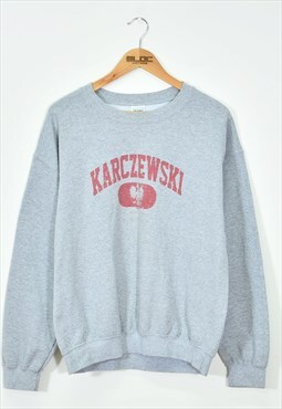 Vintage Karczewski Sweatshirt Grey Large