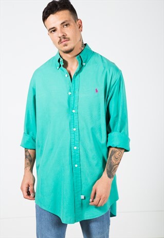 VINTAGE 80S POLO RALPH LAUREN SHIRT/ S4551