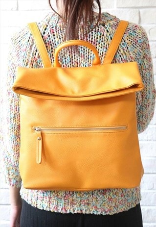 SHALEX TWO-WAY BACKPACK - YELLOW