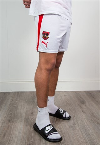 PUMA FOOTBALL SHORTS AUSTRIAN NATIONAL TEAM SOCCER
