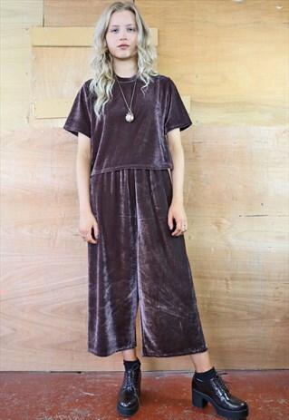 MULBERRY VELVET CO-ORDINATES