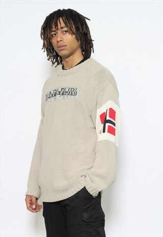 VINTAGE NAPAPIJRI KNIT SWEATSHIRT