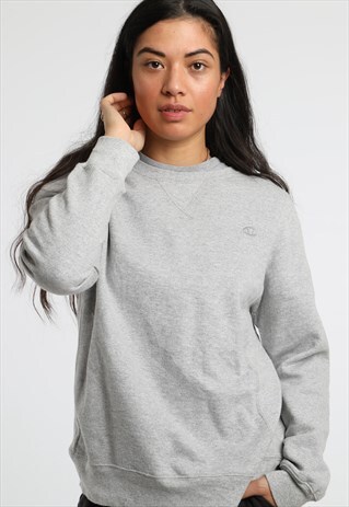 90S CHAMPION EMBROIDERED LOGO SWEATSHIRT