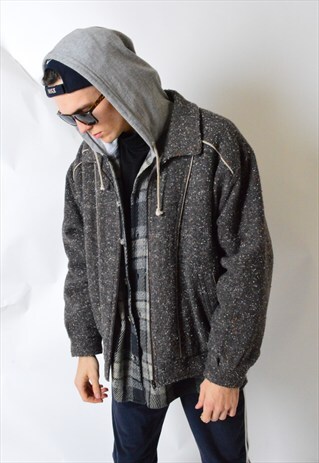 VINTAGE 80S GREY JACKET