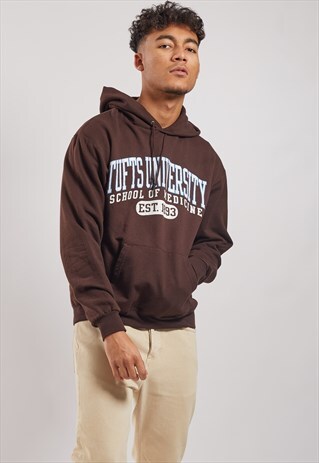 VINTAGE CHAMPION TUFFS UNIVERSITY HOODIE