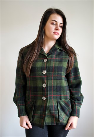 VINTAGE CHECK JACKET