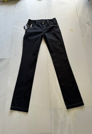 Vintage Black Jeans. With Tags. Made in Italy