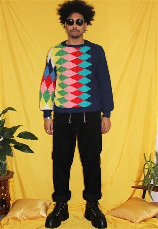 90S VINTAGE KNITTED JUMPER