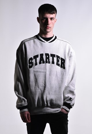 VINTAGE EARLY 2000S STARTER EMBROIDERED SWEATSHIRT