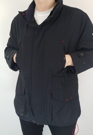 NAUTICA - BLACK WINDBREAKER (L)