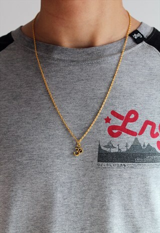 GOLD OM NECKLACE