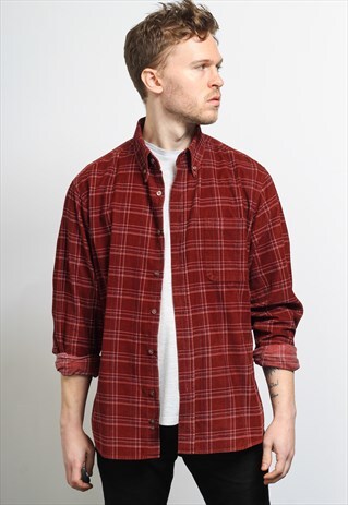 VINTAGE CORDUROY CORD SHIRT