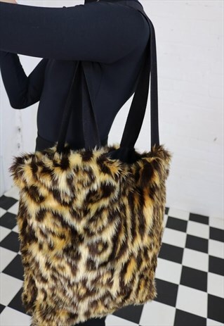 animal print bag