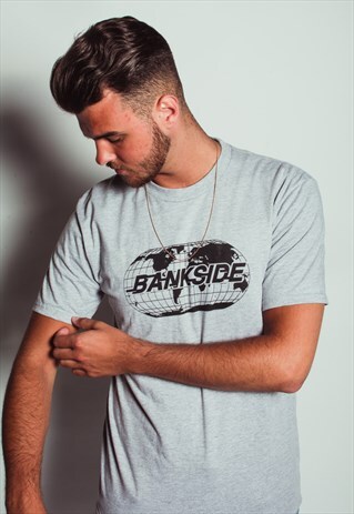 GREY GLOBAL T-SHIRT