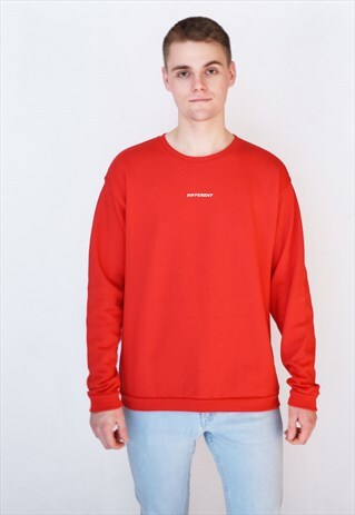 RED DIFFERENT (WHITE) SWEATSHIRT