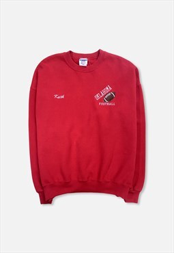  90s Retro Oklahoma Sweatshirt : Red 