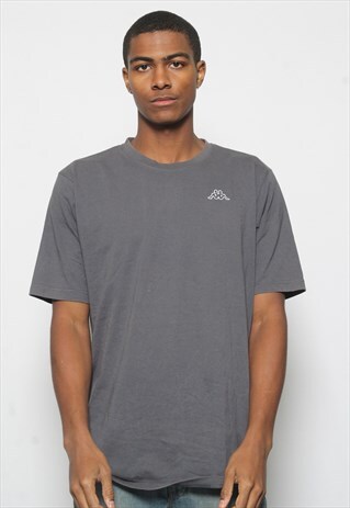 VINTAGE KAPPA LOGO T-SHIRT GREY