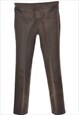 Vintage Wrangler Dark Brown Trousers - W33
