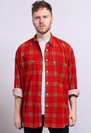 VINTAGE CORDUROY CORD SHIRT
