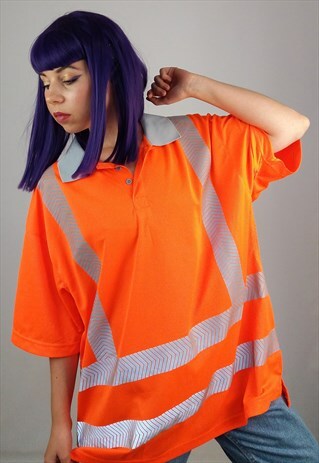 WORKWEAR UNISEX HIGH VISIBILITY OVERSIZED T-SHIRT