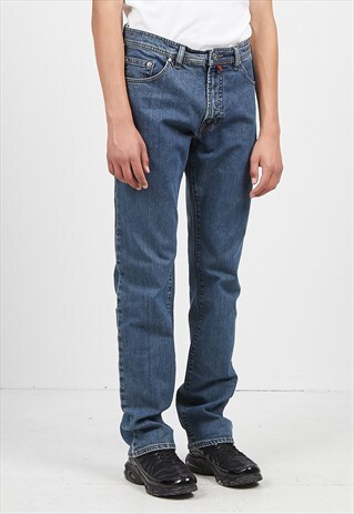 VINTAGE BLUE PIERRE CARDIN DENIM JEANS