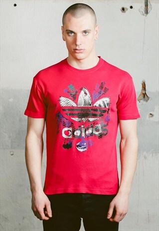 VINTAGE 90S ADIDAS LOGO T-SHIRT
