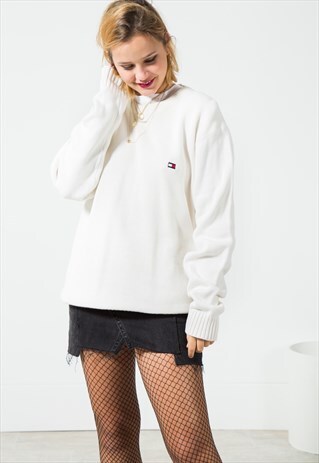 VINTAGE TOMMY HILFIGER KNIT JUMPER / S392