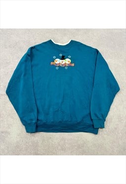 Vintage Christmas Sweatshirt Men's XL