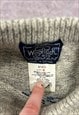 VINTAGE WOOLRICH KNITTED JUMPER ANIMAL PATTERNED SWEATER