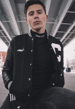 TAINTED MOCK NECK