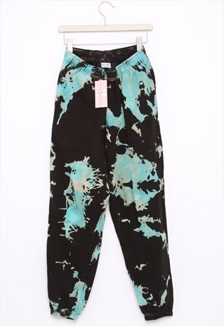 light blue tie dye joggers