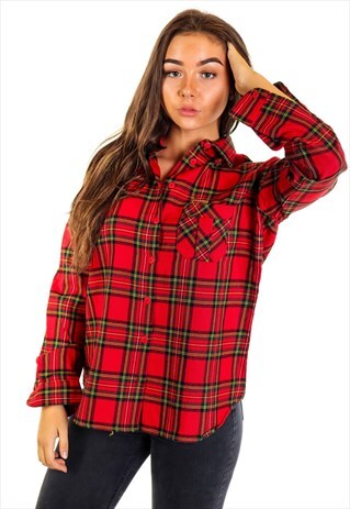 VINTAGE CHECKERED SHIRT S884
