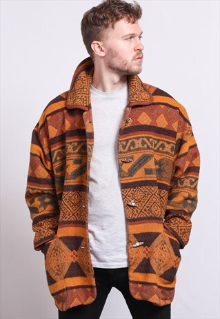 VINTAGE AZTEC INCA JACKET